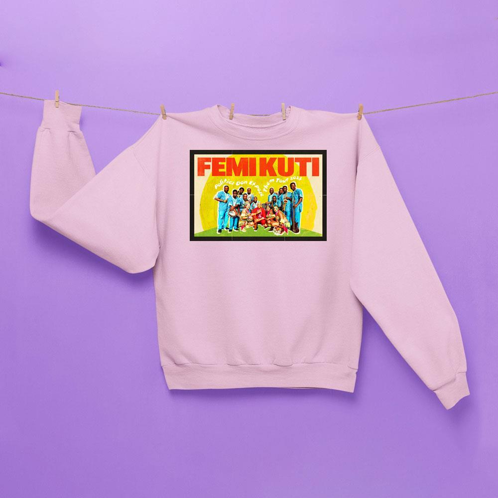 Femi Kuti Journey Through Life Album 2025 1 Vuitino Shirt